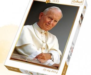 Puzzle z wizerunkiem Jana Pawła II w ofercie Trefla