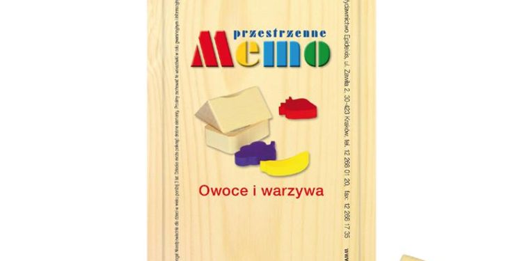 Memo przestrzenne „Owoce i warzywa”