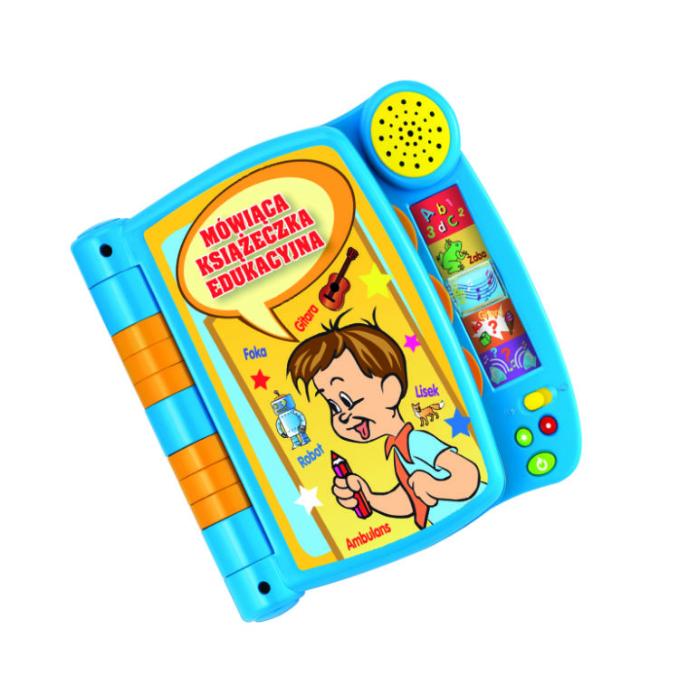 Mówiąca książeczka edukacyjna (Smily Play)