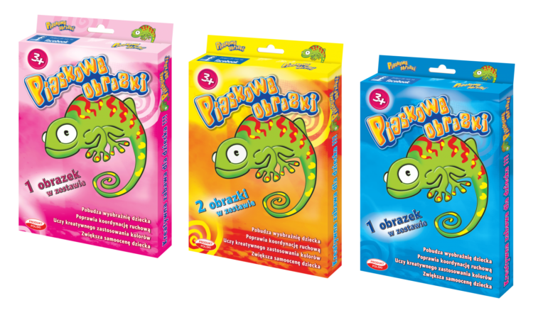 Piaskowe Obrazki – kreatywne zestawy plastyczne dla dzieci