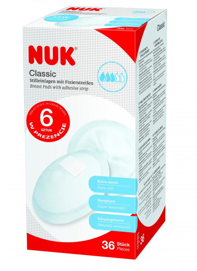 Wkładki laktacyjne NUK Classic