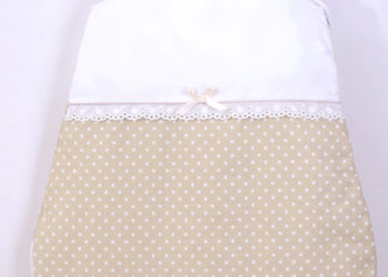 Śpiworek niemowlęcy „Sweety dotti beige”  (0-9 m-cy)