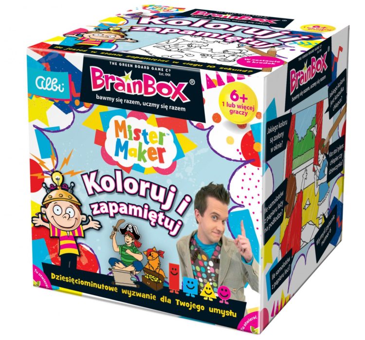 BrainBox Koloruj i zapamiętuj