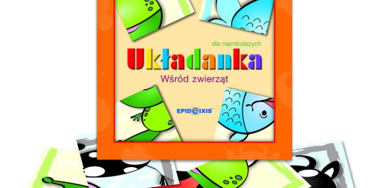Układanka dla najmłodszych „Wśród zwierząt”
