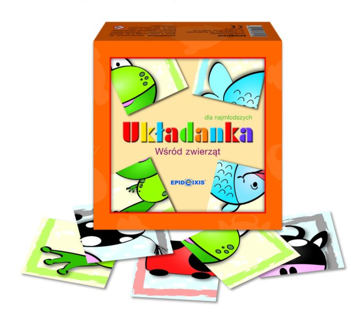 Układanka dla najmłodszych „Wśród zwierząt”