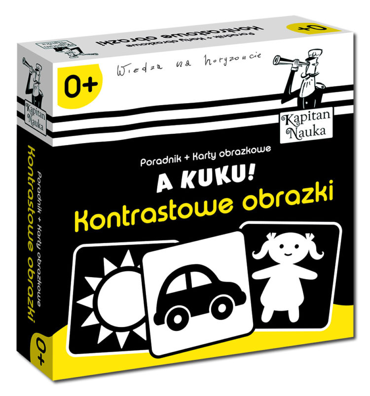 Karty kontrastowe Kapitan Nauka