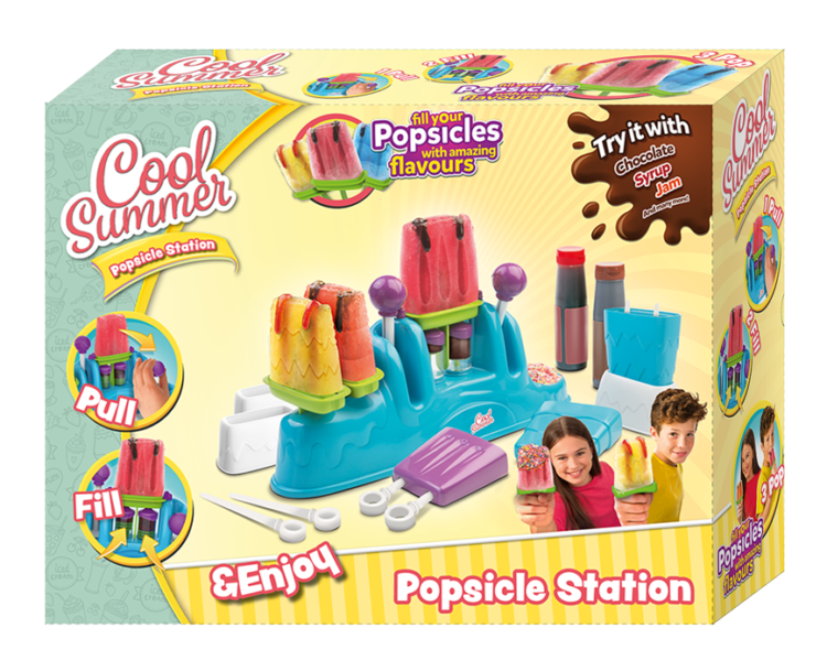 PULL POPS – zestaw fabryka lodów