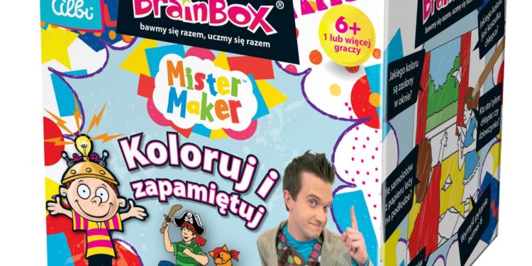 BrainBox Koloruj i zapamiętuj