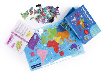 Magnetyczna podróż przez wszystkie kontynenty!