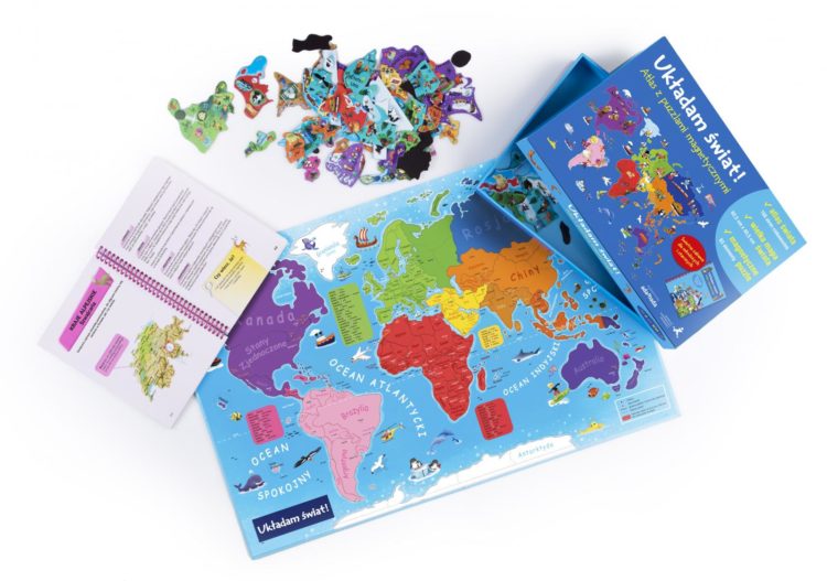 Magnetyczna podróż przez wszystkie kontynenty!