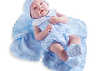 Lalka Berenguer  – La Newborn Azul, JC Toys 18054