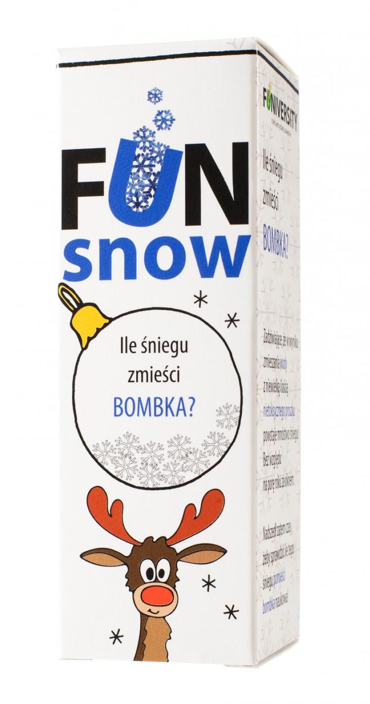 FUN Snow – Ile śniegu zmieści bombka?
