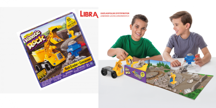 KINETIC ROCK – NOWOŚĆ OD SPIN MASTER TYLKO W LIBRZE