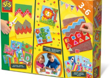 Nauczę się używać nożyczek, robić mozaikę i wycinać otwory