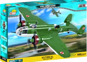 Klocki Cobi Small Army – PZL P-37B Łoś