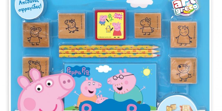 ZESTAW PIECZĄTEK PEPPA