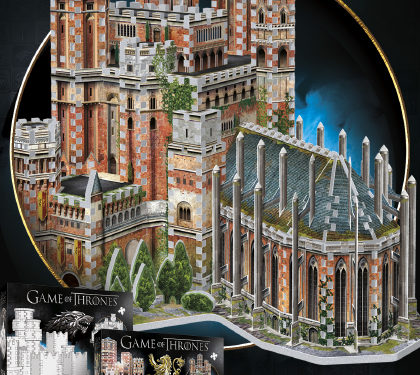 TACTIC WYŁĄCZNYM DYSTRYBUTOREM PUZZLI 3D GRA O TRON (preordery do 4 stycznia)