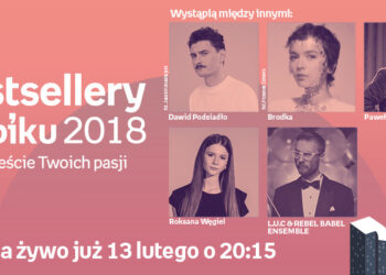 Gala Bestsellerów Empiku 2018 w wyjątkowej muzycznej oprawie!