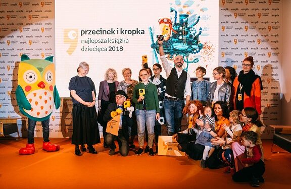 Zwycięzcy w Konkursie na Najlepszą Książkę Dziecięcą Przecinek i Kropka 2018