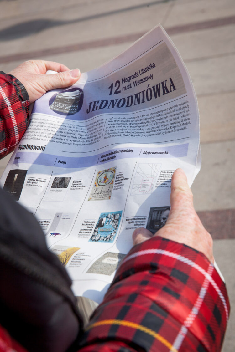 Nagroda Literacka m.st. Warszawy – spotkania autorskie i wydarzenia towarzyszące na stoisku Zaczytana Warszawa