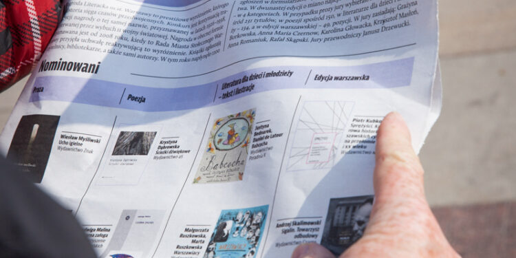 Nagroda Literacka m.st. Warszawy – spotkania autorskie i wydarzenia towarzyszące na stoisku Zaczytana Warszawa