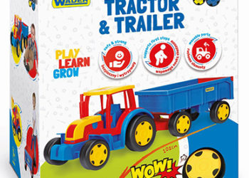 Gigant Traktor z przyczepą (Art. 66100)