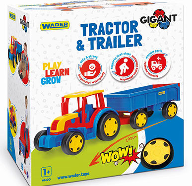 Gigant Traktor z przyczepą (Art. 66100)