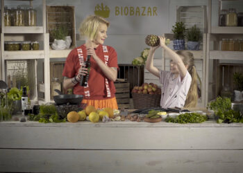 BioBazar i Daria Ładocha łączą siły, by tworzyć dania idealne dla dzieci, alergików, sportowców i wegan.