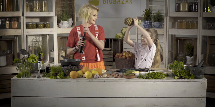 BioBazar i Daria Ładocha łączą siły, by tworzyć dania idealne dla dzieci, alergików, sportowców i wegan.