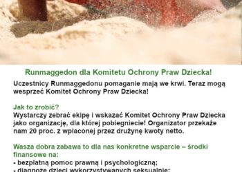 Runmaggedon dla Komitetu Ochrony Praw Dziecka!