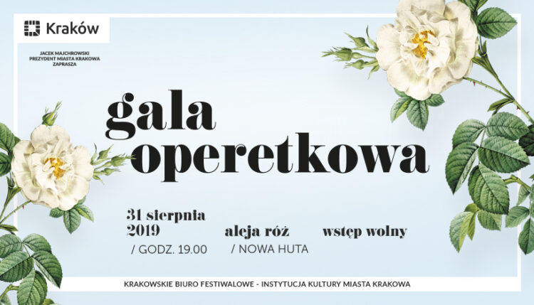 Podróż w świat lekkiej muzy – znamy program Gali operetkowej w alei Róż!