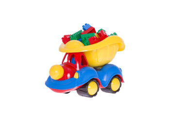 SAMOCHÓD PAJACYK Z KLOCKAMI „K2”