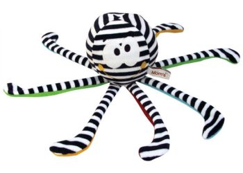 Mini Ośmiornica Biało-Czarna