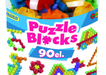 Puzzle Blocks – słoik duży 90 sztuk (41980)