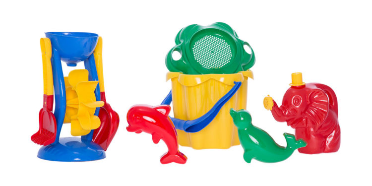 Komplet do piasku „Kwiatek” 8 elementów