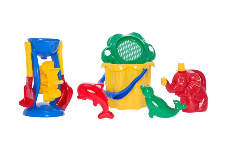 Komplet do piasku „Kwiatek” 8 elementów