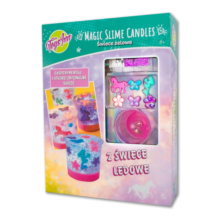 MAGIC SLIME CANDLES – ŚWIECE ŻELOWE