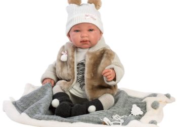 Llorens 84432 Lalka płacząca Tina 43 cm