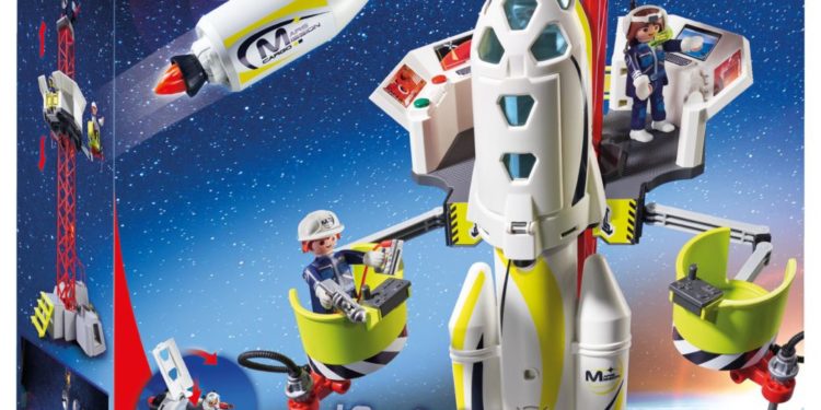 9488 Rakieta kosmiczna z rampą startową