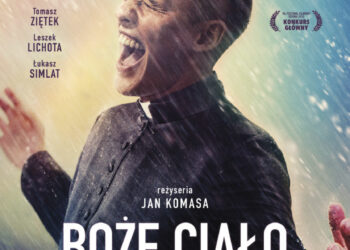 Hipnotyzujący Bartosz Bielenia na plakacie filmu „Boże Ciało” Najnowsze dzieło twórcy „Miasta 44” i „Sali samobójców” w polskich kinach od 11 października
