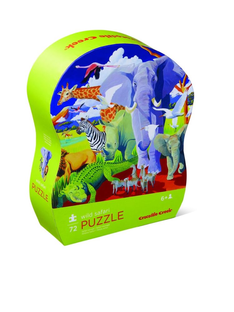 Puzzle 72 el., Dzikie safari