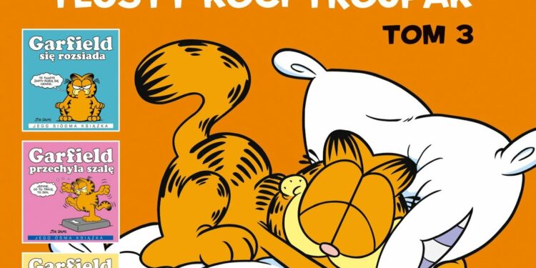 Garfield. Tłusty koci trójpak. Tom 3