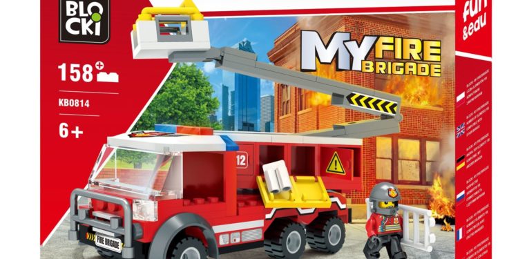 Klocki Blocki MyFireBrigade 158el.