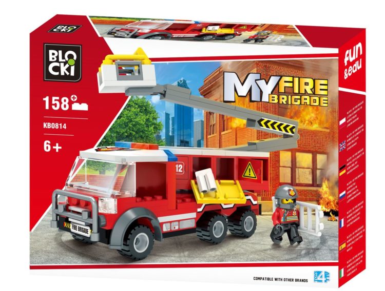 Klocki Blocki MyFireBrigade 158el.