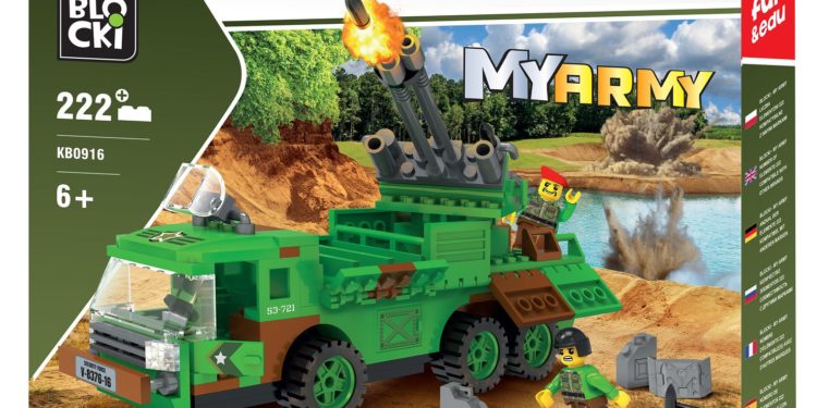 Klocki Blocki MyArmy 222el.