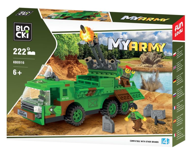 Klocki Blocki MyArmy 222el.