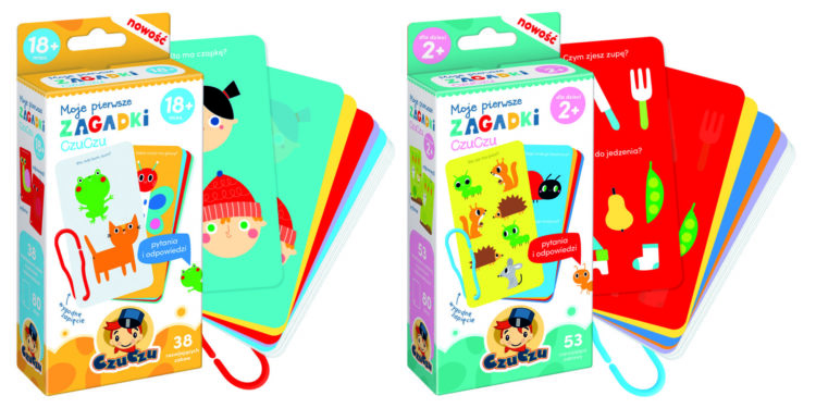 Moje pierwsze zagadki dla dzieci 18 mies.+ i 2+