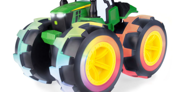 JOHN DEERE MEGA ŚWIECĄCE OPONY (46644)