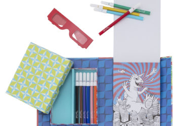 Zestaw Plastyczny 3D: SCI-FI FUN z okularami 3D, Tiger Tribe