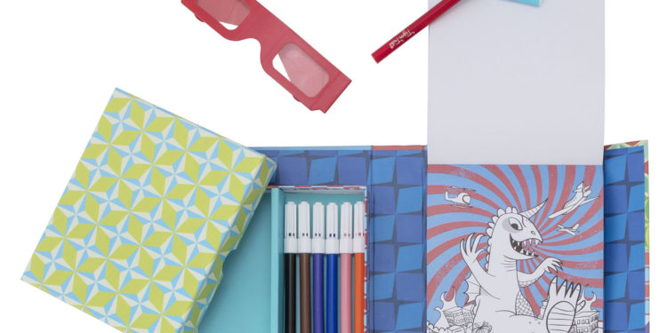 Zestaw Plastyczny 3D: SCI-FI FUN z okularami 3D, Tiger Tribe